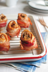 Bacon-Wrapped Catfish with Cream Cheese Stuffing